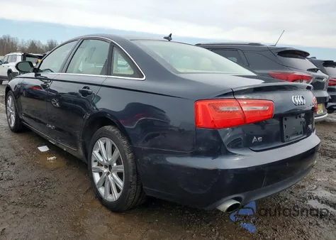 2014 Audi A6 Premium Plus from USA, damaged, VIN WAUFGAFC4EN072436